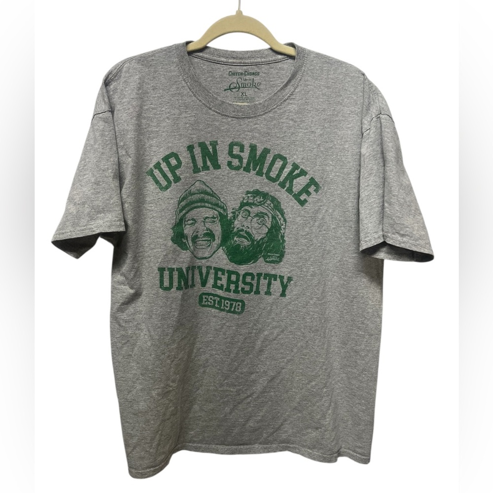 Men’s Cheech & Chong sup In Smoke University tee